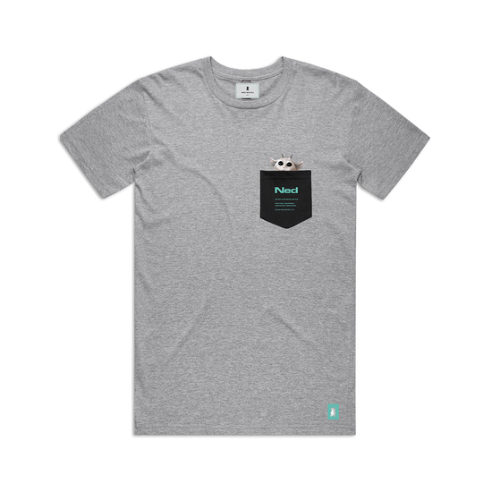 Pocket T-Shirt Gray