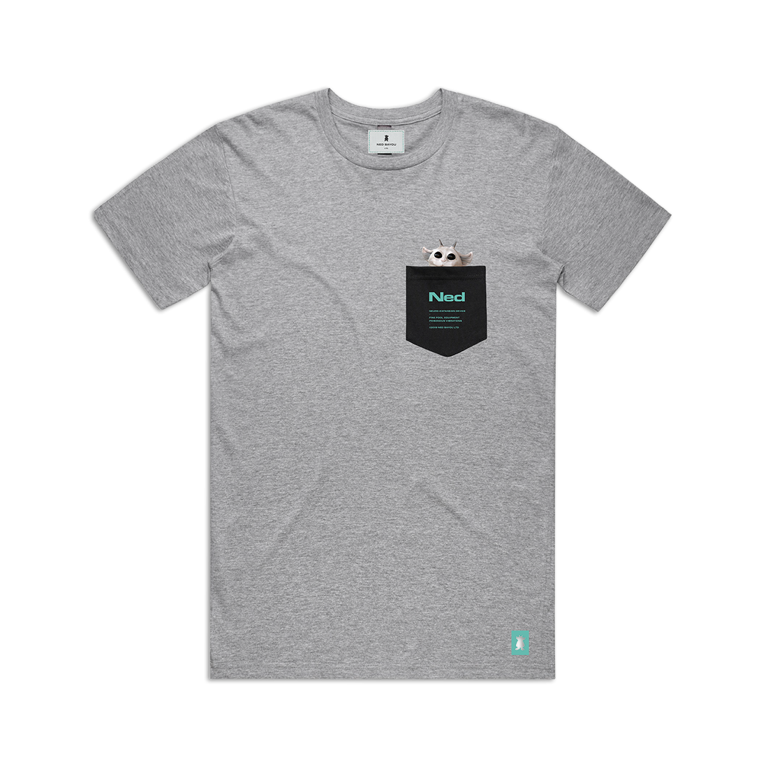 Pocket T-Shirt Gray